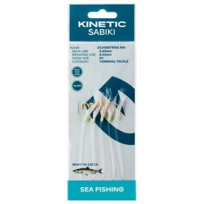 Kinetic Sabiki SilverStrike Rig